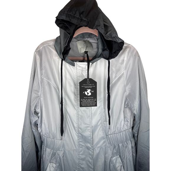 anatomie sedona Long Nylon Ombre Windbreaker, NWT, New with Tags, Small - Picture 5 of 12